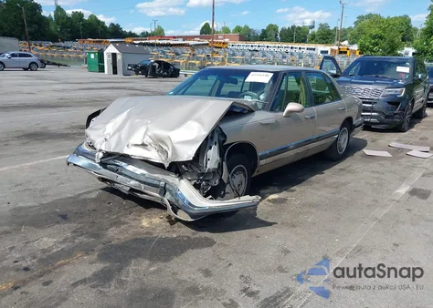 1993 Buick Park Avenue from USA, damaged, VIN 1G4CW53L0P1611080